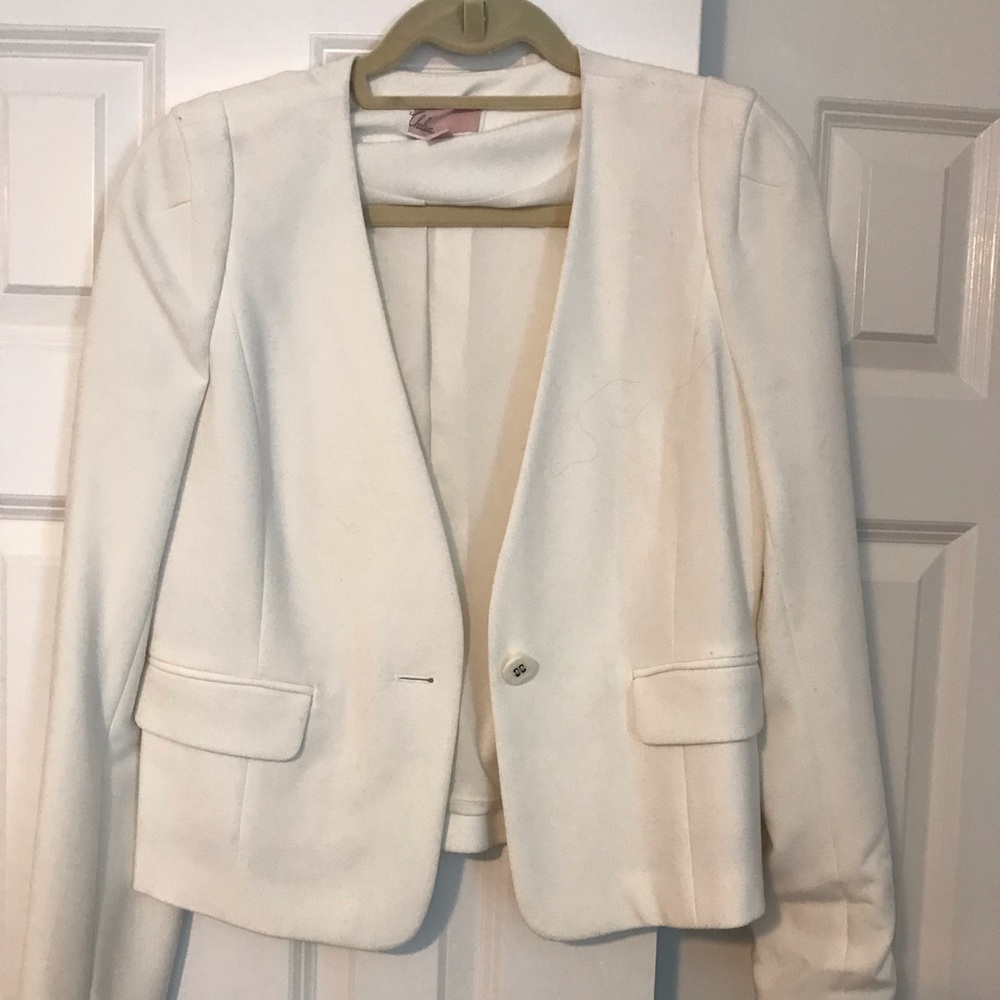 White blazer from Nordstrom